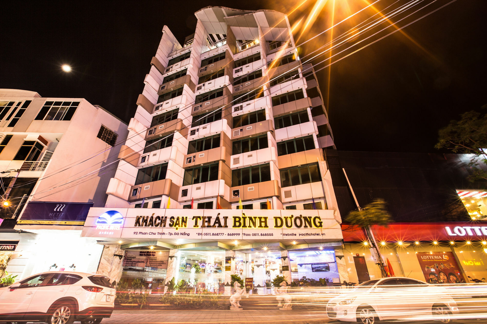 Da Nang Pacific Hotel Exterior foto